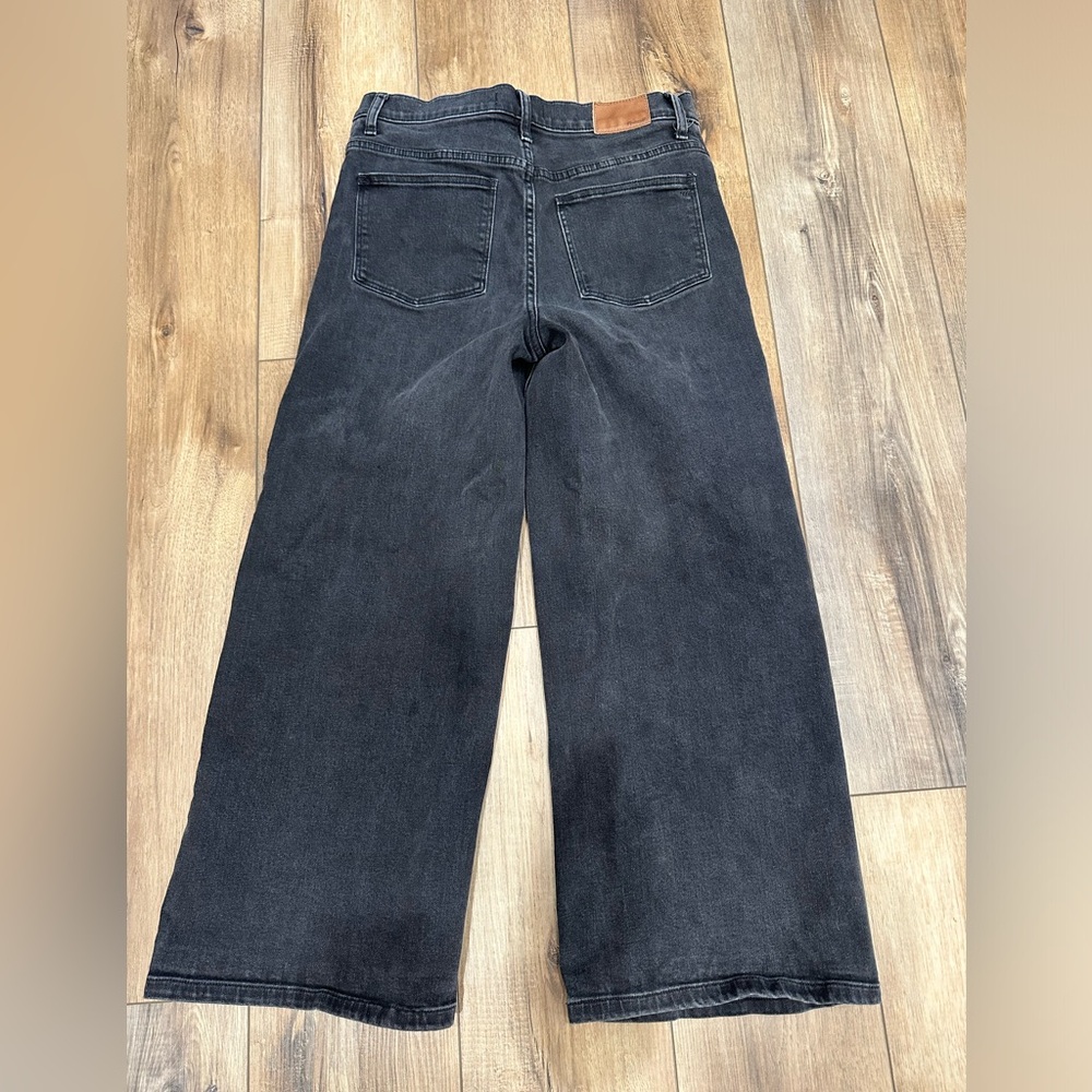 Madewell Wide Leg Crop Jeans - size 29